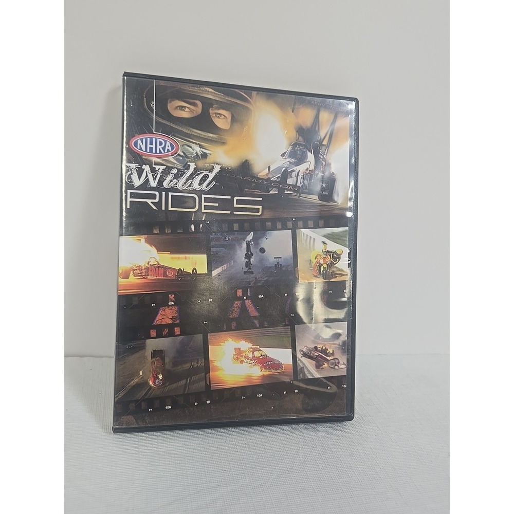NHRA Wild Rides DVD Out of Print RARE Drag Racing Mishaps Interviews